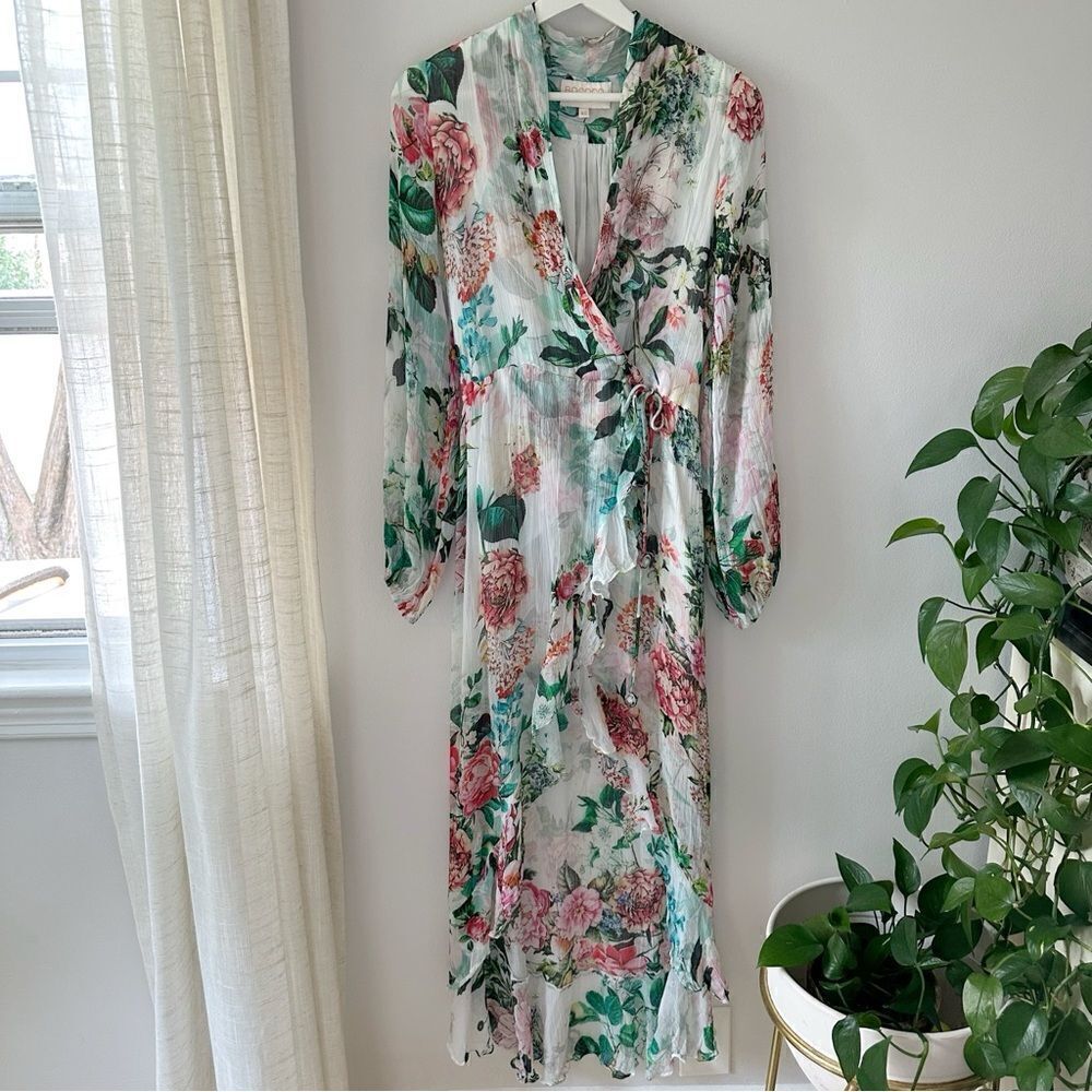 Rococo Sand Crinkle Chiffon Printed Dress
